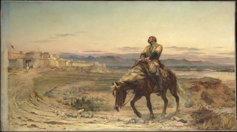 Remnants of an Army (1879) di Elizabeth Thompson