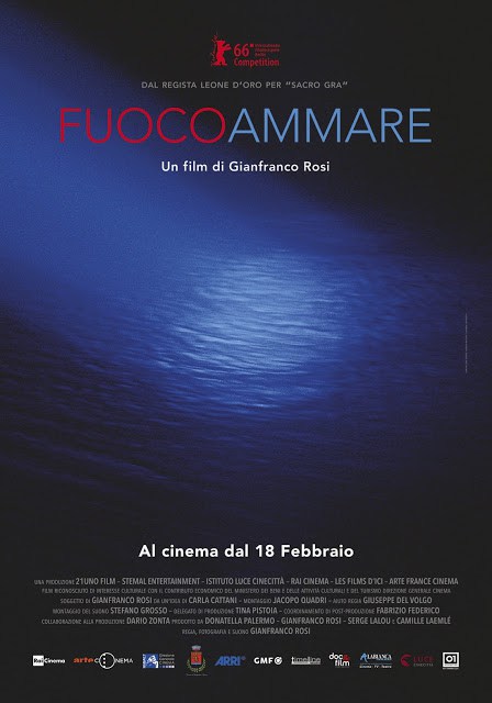 Gianfranco Rosi - Fuocoammare (Locandina)