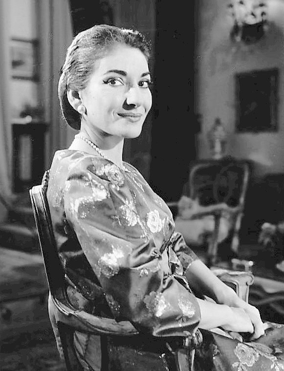 Maria Callas nel 1958