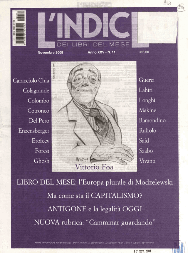 L'indice dei Libri del Mese