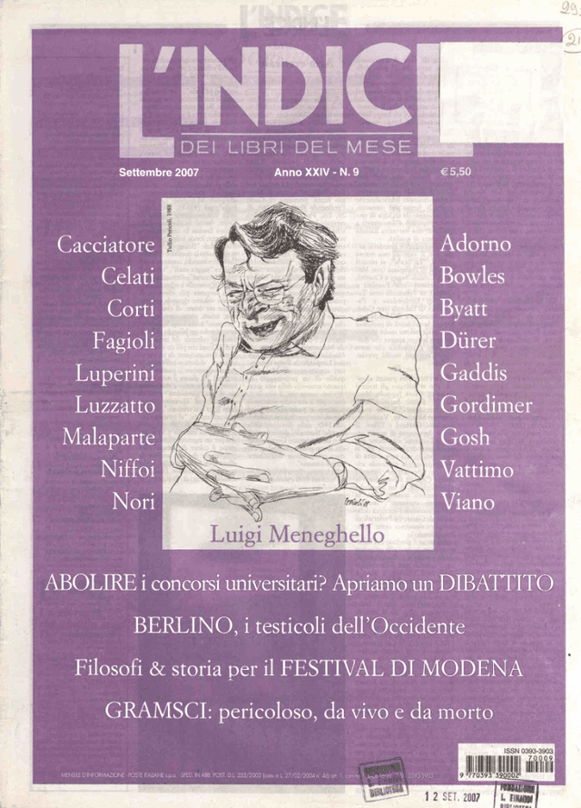 L'indice dei Libri del Mese