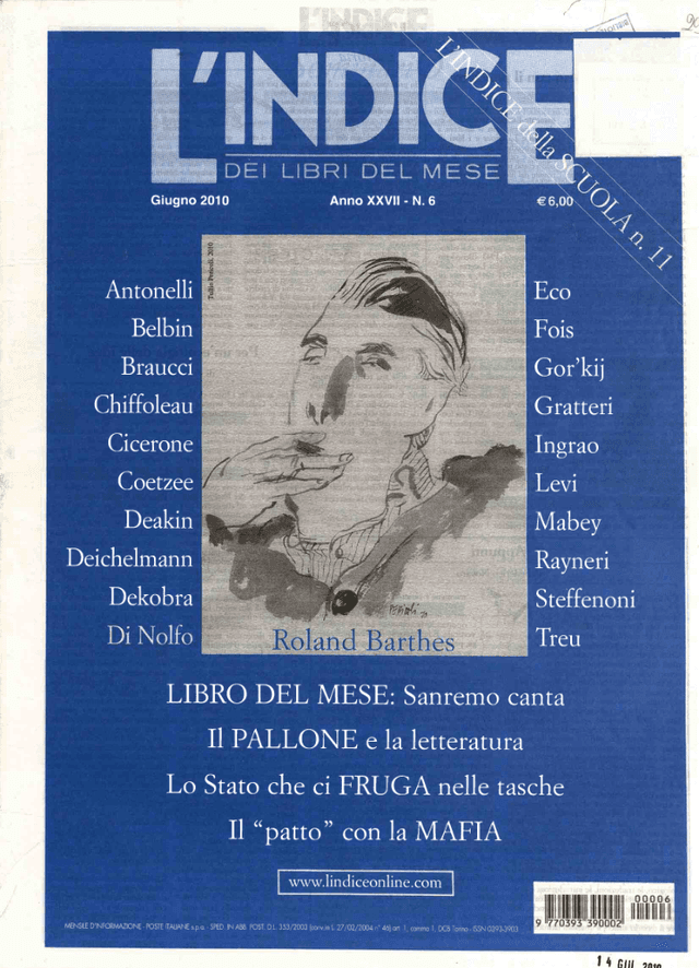 L'indice dei Libri del Mese