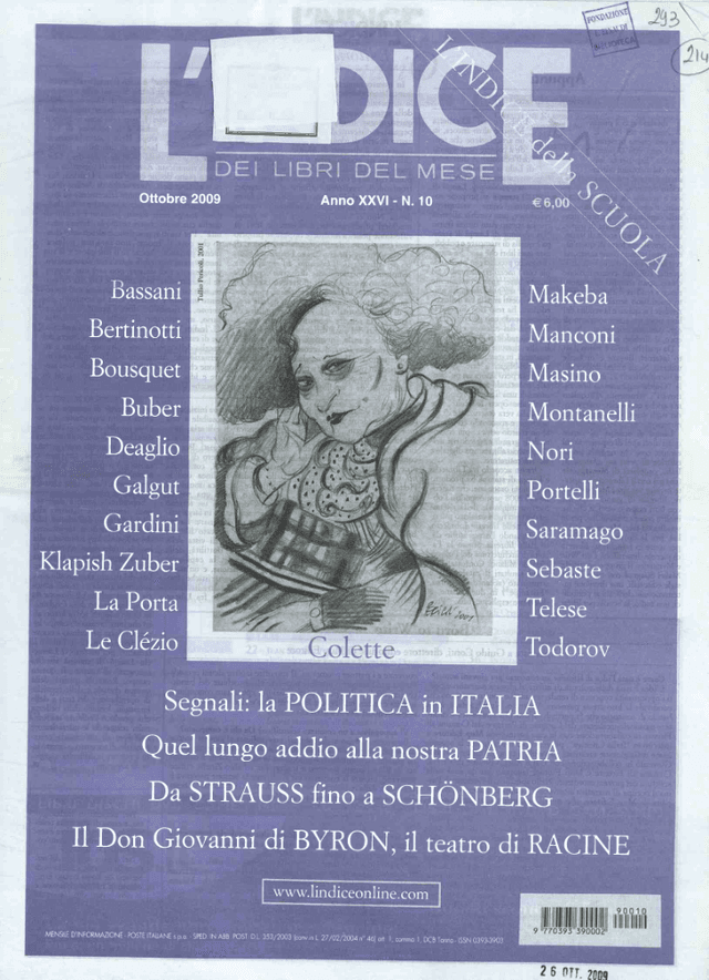 L'indice dei Libri del Mese