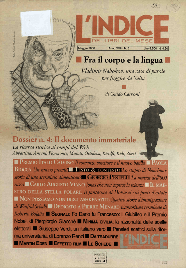 L'indice dei Libri del Mese