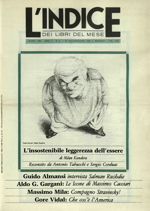 L'indice dei Libri del Mese